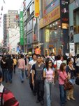 
People on the street(Myong-Dong)