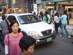 a car on the street
