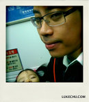 luke and JIah in the subway