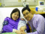 
분만실에서.. 출산후 첫 사진 2008.03.21