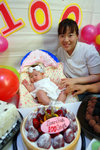 With Mom