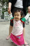 Happy to walking