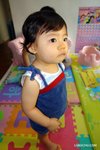 더워서 머리 묶었어요