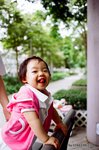 깜찍한 표정의 지아~