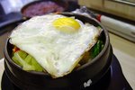 Stone Rice�]韩国�۪�饭) with Egg