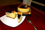 Blue berry cheese cake