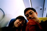 Board a plane