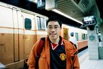 In front of the Train to �E���C