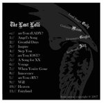 CD cover back
