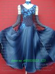 
fading dark blue to light blue chiffon