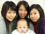 w/Shan, Michelle & her bb