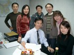 Jacky, Sherry, Ka Ming, Ricky, Elly, Terry and Money