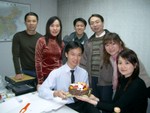 Jacky, Sherry, Ka Ming, Ricky, Elly, Terry and Money