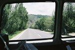 
Beautiful highway entering Lhasa