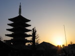 黃昏雷門寺