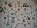 washroom wall 1