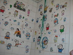 washroom wall 2