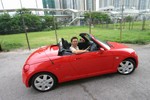 his dad's Copen2
