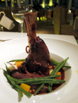 Slow cooked veal shank