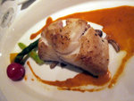 Baked black cod