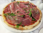 

Parma ham pizza