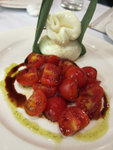 Cherry tomatoes with Burrata