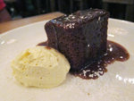 
Sticky date pudding with ice-cream