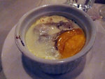 
Baked leeks in cream sauce with egg