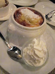 Dark cherry clafoutis