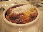 
Dark cherry clafoutis