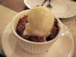 Apple crumble