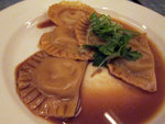 Sweetbread Ravioli �ޯ�Ŧ�B�N���v�ץķN�j�Q���]