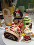 
Log cake