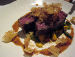 
Char Grilled US Prime Rib Steak with Red Wine sauce