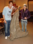 The Largest Shark Fin In The World, It's Recorded In The Guinness World Records‎....Almost as tall as me...