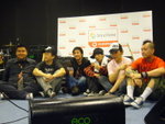 Interviewed by famous MC Brian.