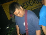 Fat punks with a Bling Bling Hip Hop earring.