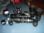 Nikon D300 AFS 1755 AFS 105 VR AFS 300 F4 AFS 70-200 VR AF 35 F2 AF 10-17 FISHEYES SB800 SB400