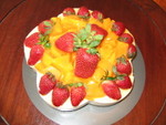 
Mango Cheese Cake by Kitty