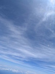 
More of the amazing blue sky and white clouds...
