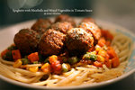 spaghetti with meatballs