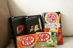 Pocky and kit-kat