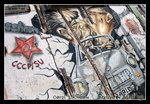 East Side Gallery - remaining of the former Berlin Wall