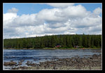 torne river @ kiruna, sweden