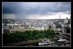 
shot from london eye - w/a typical backdrop of the city