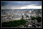 panaramic view from london eye