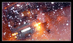 一落機就遇到大雪，正！