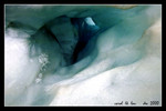 blue glacier ice