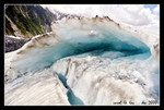 blue glacier ice @ franz josef glacier