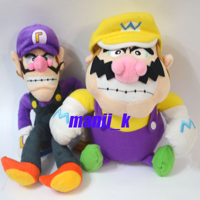 waluigi and wario plush